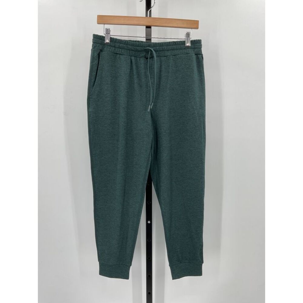Quince Women Flowknit Mid-Rise Jogger - 25" Pants Green M - Picture 2 of 3
